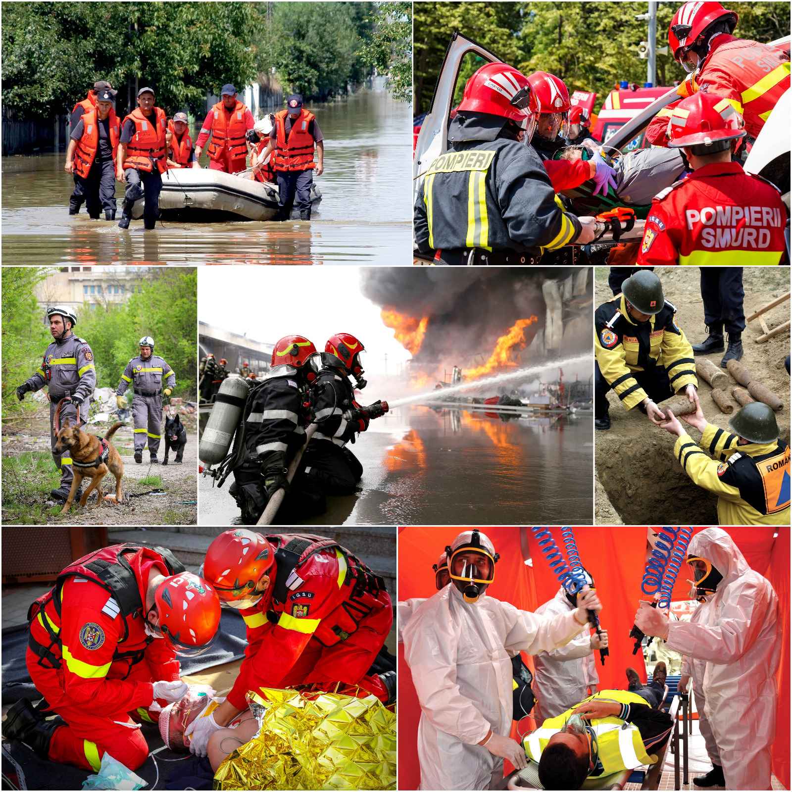 INCENDIU LA O GARSONIERĂ DIN MUNICIPIUL SLATINA